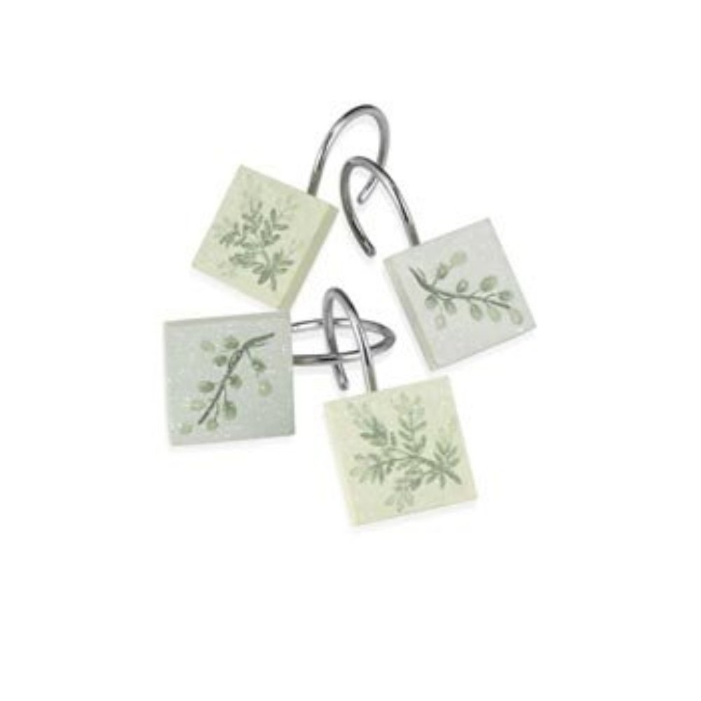 Shower Curtain set with hooks - RAINER Collection by CROSCILL